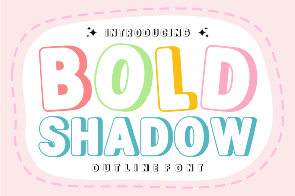 Bold Shadow: The 3D Display Font That Makes a Statement