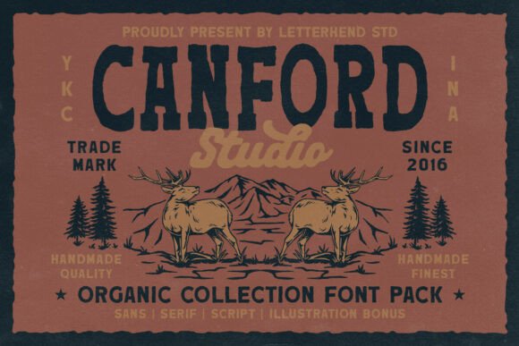 Canford Trio: A Typeface for Authentic Brands