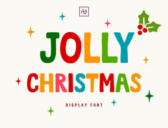Jolly Christmas: A Festive Font for Cheerful Designs
