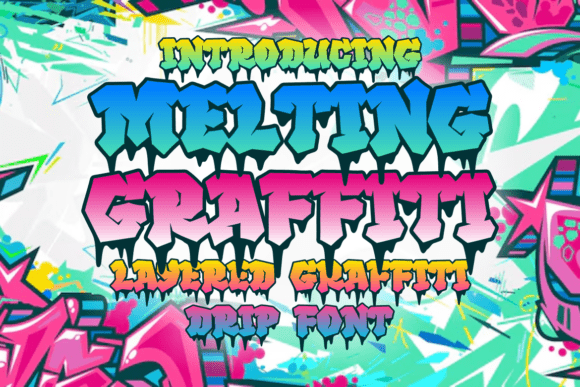 Melting Graffiti: Urban Energy for Your Visuals