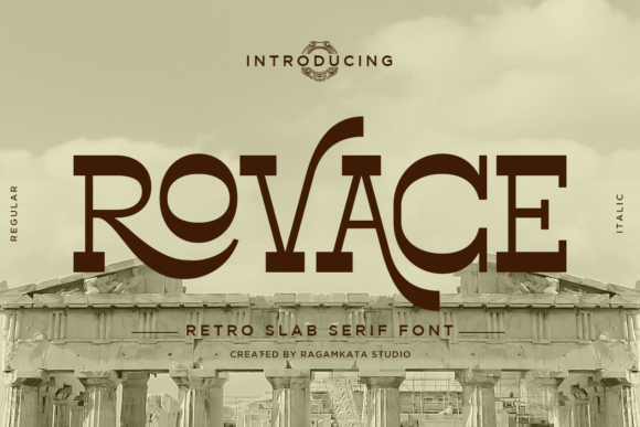 Rovace: The Slab Serif for Modern Branding