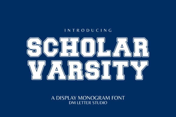 Scholar Varsity: A Typeface for Academic Authority