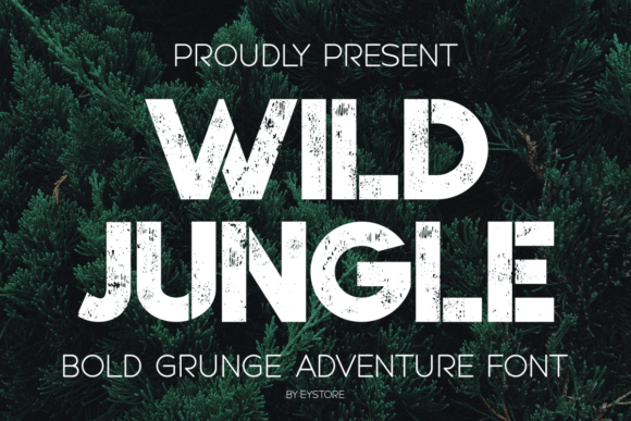 Unleash the Wild: The Rugged Power of the Wild Jungle Typeface