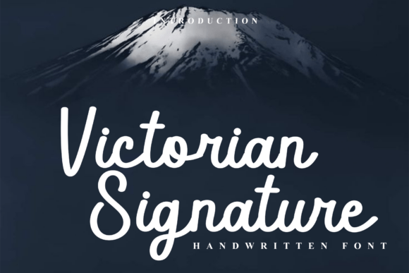 Victorian Signature: Your Font for Timeless Elegance